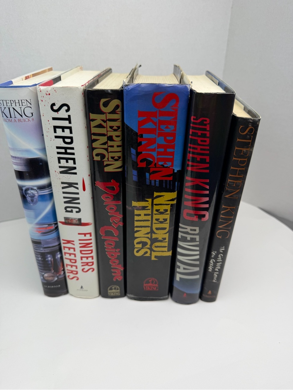 Stephen King Hardcover Books Lot Of 6 All First Edition With Dust Jackets